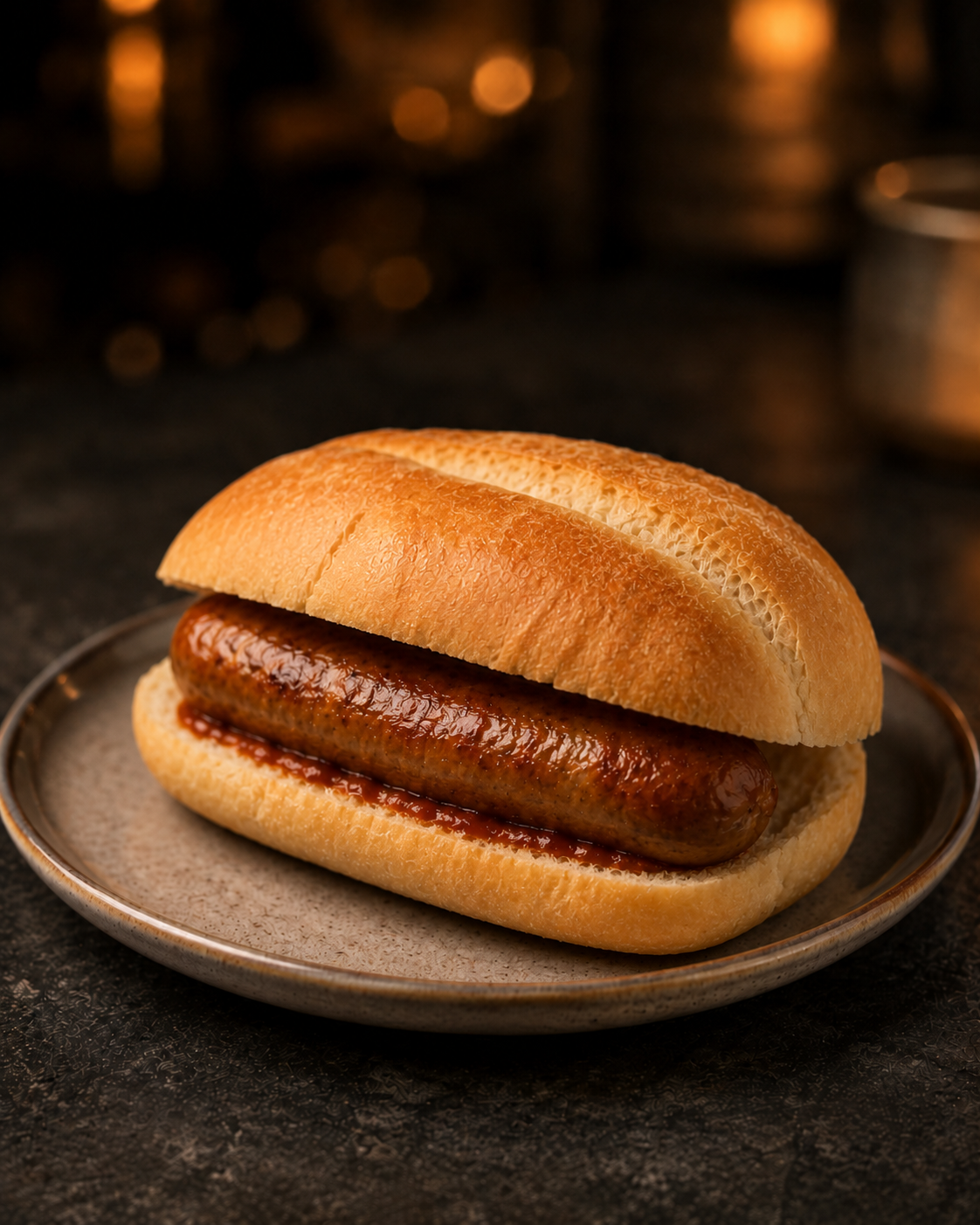 Basic Sausage Sandwich - Hot Dog